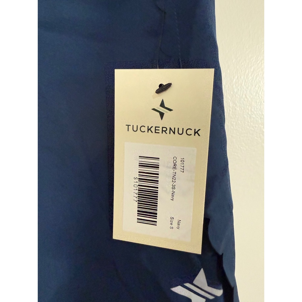 Tuckernuck Sport Navy Scallop Performance Jersey Marisa Short S TN22-3S-Navy - Picture 4 of 7